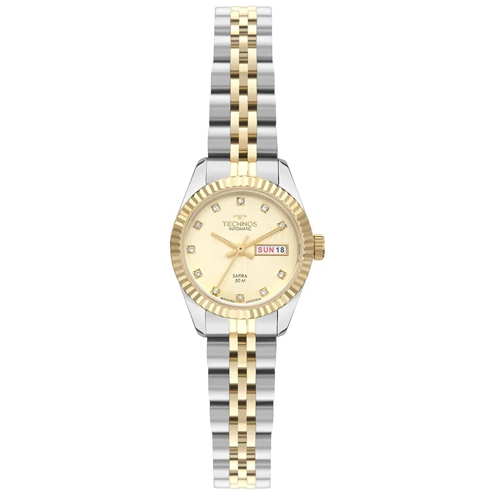 Relógio Technos Automático Date - NH06AF1X